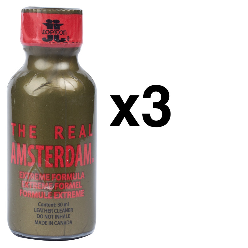 Locker Room REAL AMSTERDAM EXTREME 30ml x3